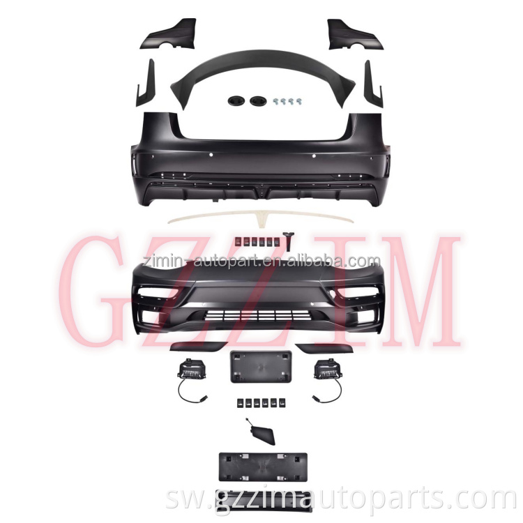 car accessories sports facelift grille bodykit for  tesla 2017-2021